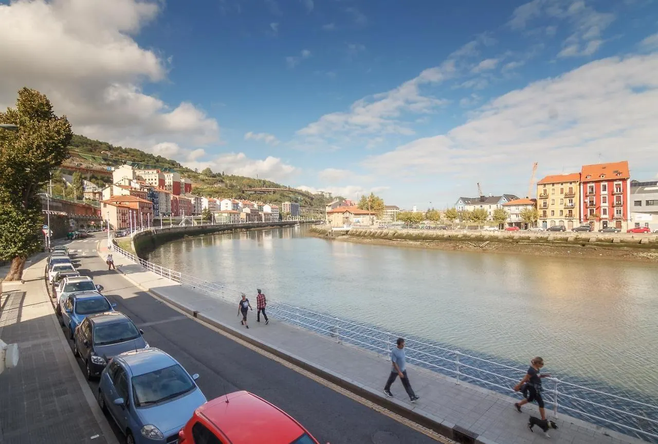 Séjour chez l'habitant Appartement Luminoso Con Vistas A La Ria De Bilbao